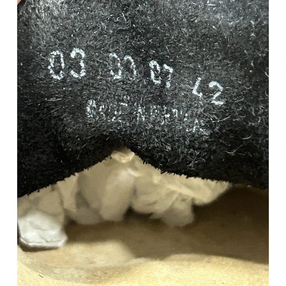 Footprints By Birkenstock Southport Black Leather Shoes Mens 9 Women's 11 NWOT